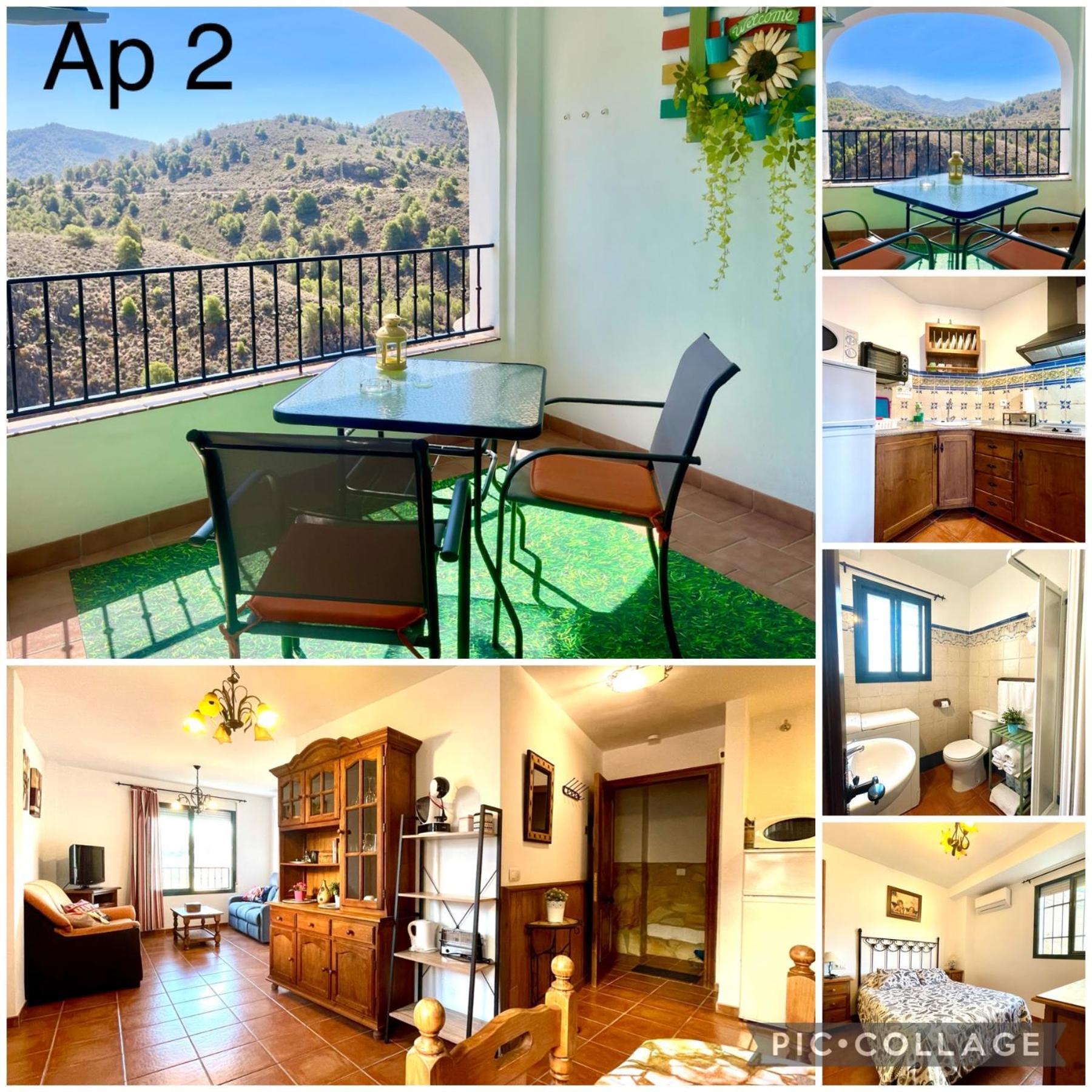 Apartamentos Axarquia , Frigiliana, Terraza Privada Con Vistas A La Montana Rio Y Al Mar Exterior foto